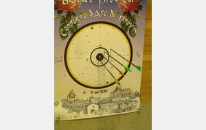 Bouquet Provincial 2015 Compagnie d'Arc de Provins