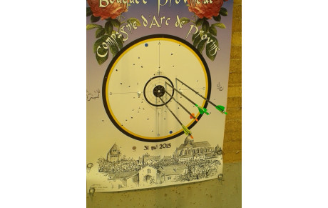 Bouquet Provincial 2015 Compagnie d'Arc de Provins